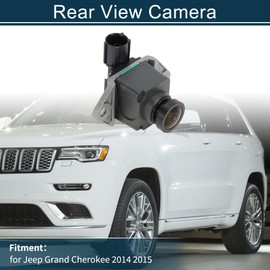 HOPESPANNER Rear View Camera for Jeep Grand Cherokee 2014 2015 Park Assist Camera Backup Reverse Camera Replace No.68137943AD/68137943AE/68137943AF