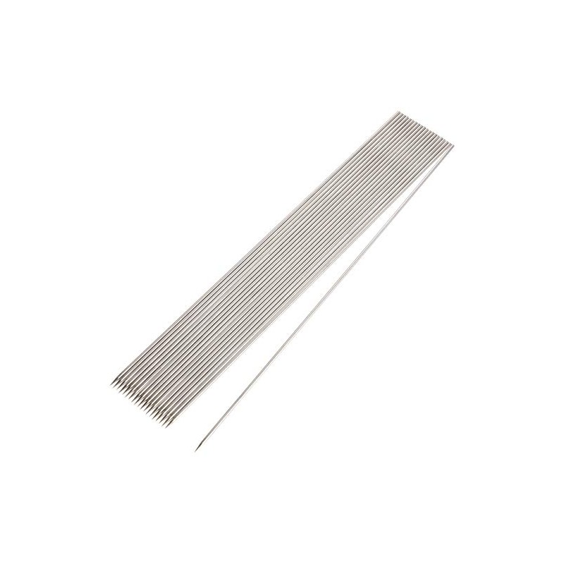 AG 18-8 Fish Skewers, 0.8 inch (2.0 mm), 9.4 inches