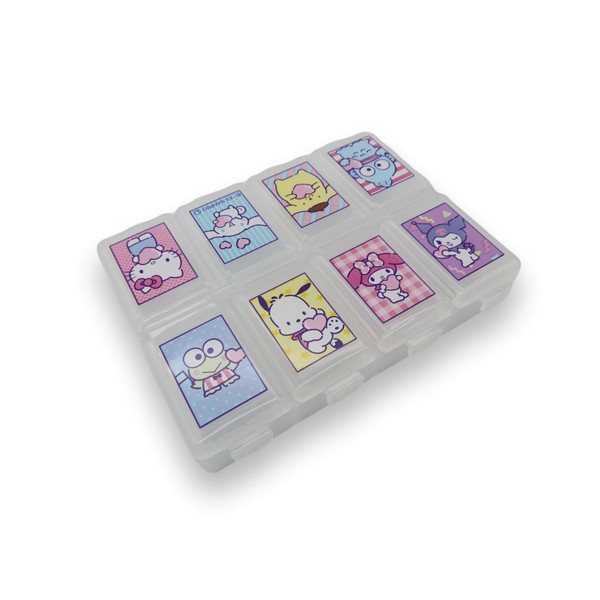 Sanrio Characters Die-Cut Medicine Supplement Portable Accessories Case Travel with