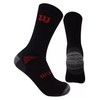 Wilson 10 Piezas Calceta para Niños, color Negro/Oxford, Talla MD