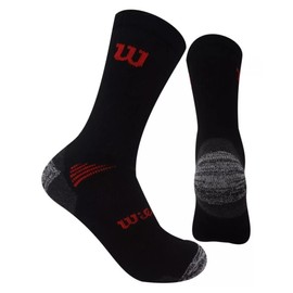 Wilson 10 Piezas Calceta para Niños, color Negro/Oxford, Talla MD (19-22 CM), 8816