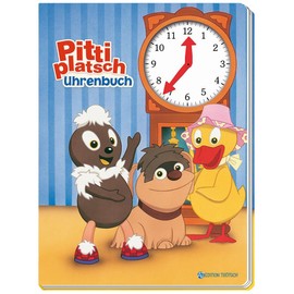 Trötsch Pittiplatsch Uhrenbuch: Entedeckerbuch Beschäftigungsbuch Spielbuch Lernbuch (Unser Sandmännchen)