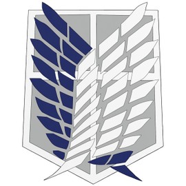 Wings of Freedom -Attack on Titan Vinyl Decal Sticker 4.25 X 3.35 inch SS&Ds - 1004