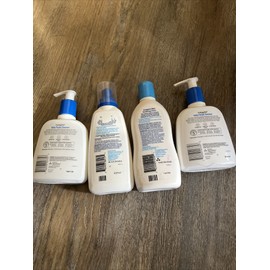 Cetaphil X4 Cetaphil BUNDLE Daily Facial Cleanser 8oz x2/Gentle Foaming Cleanser 8oz