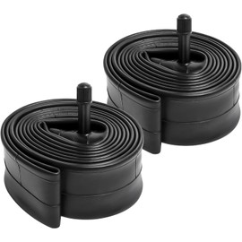 YunSCM 2-Pack 24" Heavy Duty Bike Tubes 24x1.50/1.75/1.90 AV33mm Valve 24" Bicycle Tube Compatible with 24x1.50 24x1.60 24x1.65 24x1.70 24x1.75 24x1.85 24x1.90 Bike Tire Tubes