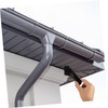 Outanaya 4Pcs Rv Gutter Spouts Durable Rain Gutter Diverters for