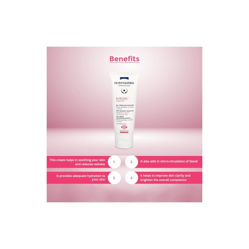 ISISPharma RUBORIL Expert M Crema anti-enrojecimiento 1.4 fl oz