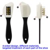 2 Sets of Suede Brush Brush & Nubuck 2 Pieces