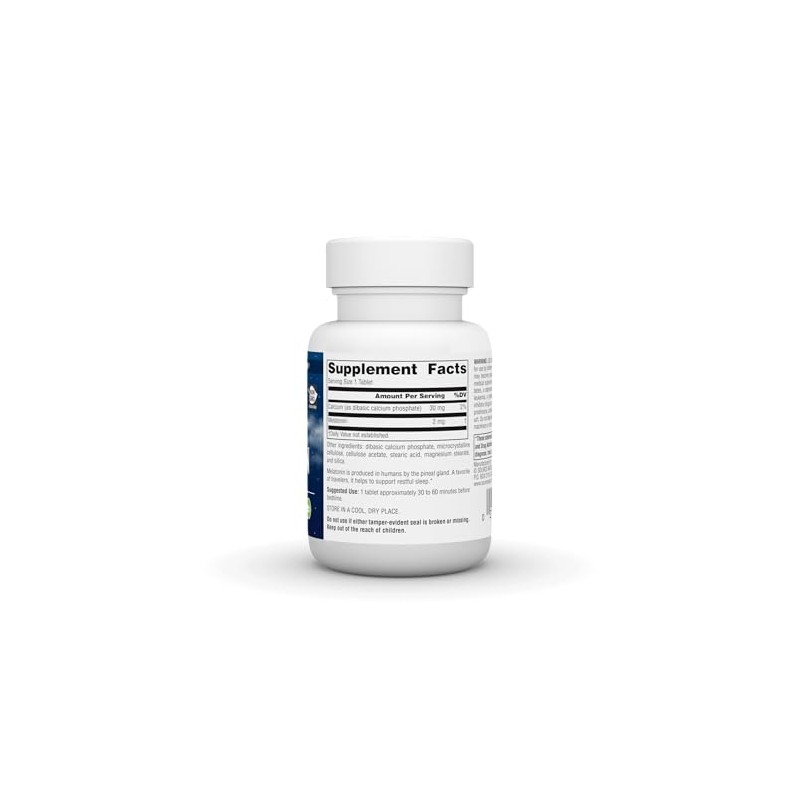 Source Naturals Melatonina Liberada Tiempo 2 mg - 120 Tabletas
