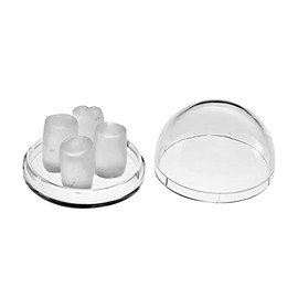 Aqua Sphere Aquasphere Hypoallergenic Silicone Ear Plugs - Moldable for Customized Fit and Ultimate Comfort | Unisex Adult and Children, Pack of 4 Ear Plugs, Transparent