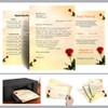Writing Paper Set 40 Pieces Rose Design Baccara Roses 20
