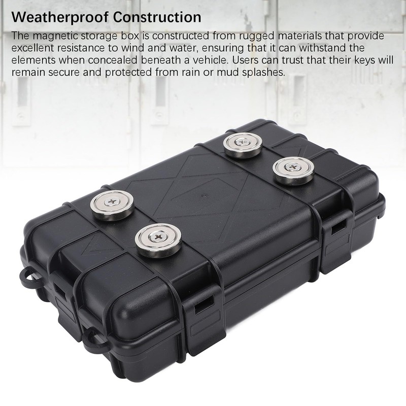 Magnetic Storage Box Water Proof Portable Outdoor Magnetic Tool Box