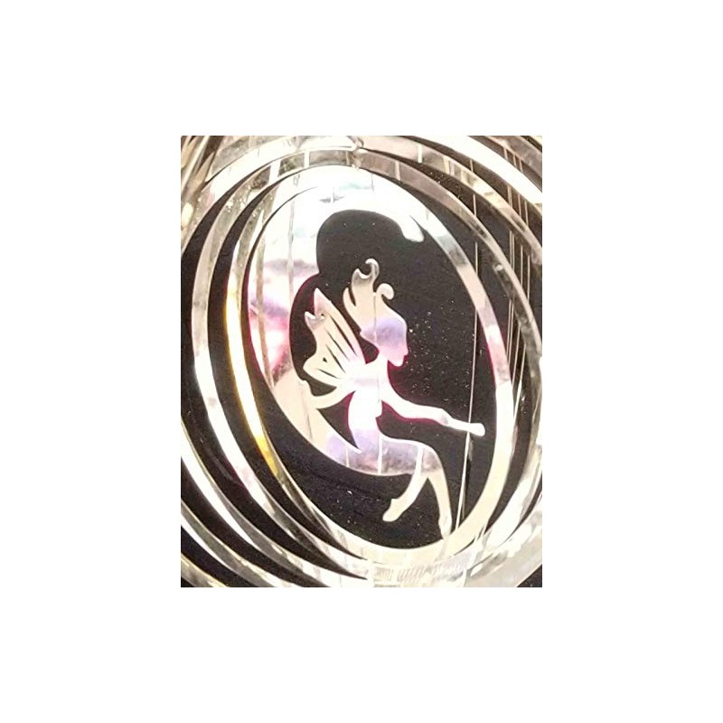 Stainless Steel Wind Spinner - 3D Mobile - Fairy Moon