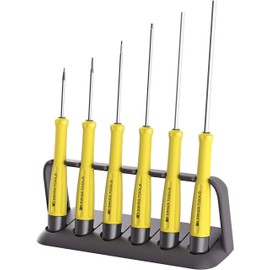 PB SWISS TOOLS 8642ESD Swiss Grip ESD Precision Driver Set Stand