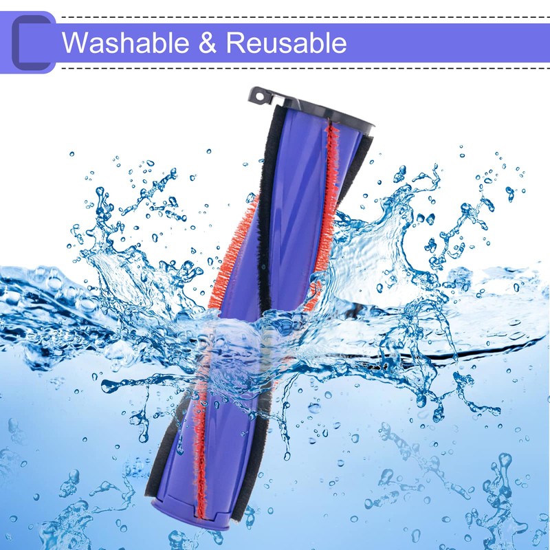 Coodss Replacement Roller Compatible with Dyson DC50 Brushroll #964705-01, Purple,