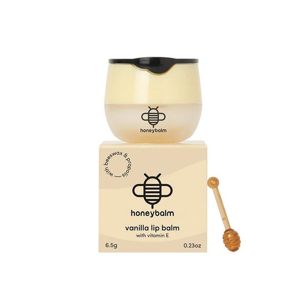Honeybalm Honey Lip Balm with Vitamin E - Single Pack