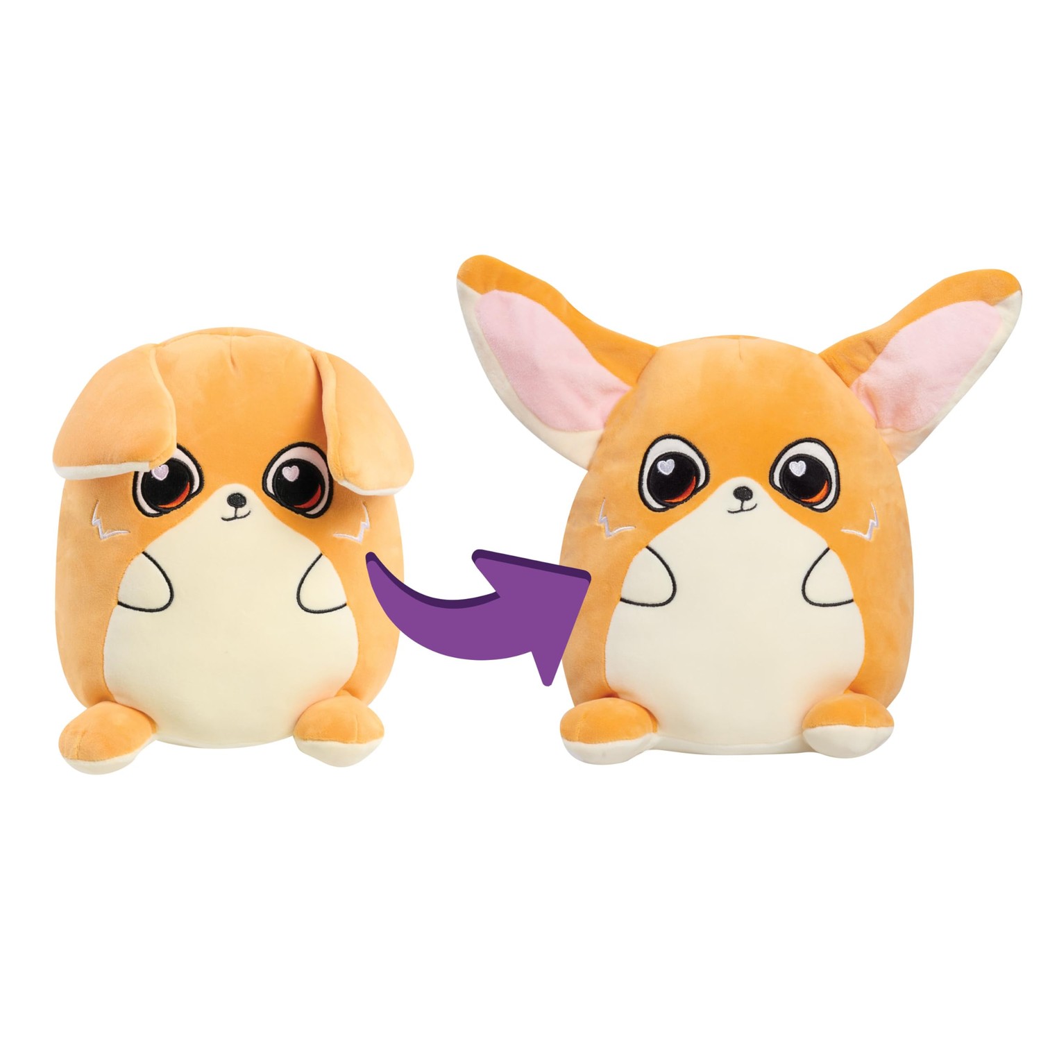 Flipeez Large Plush Jinx, Fox, Ages 3 and up - ibspot.com