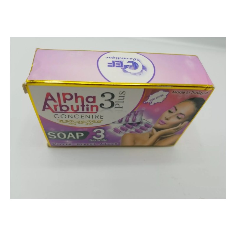 Alpha Arbutin Concentre Soap 3 Plus soap 3 Day White