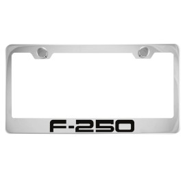 MVP Chrome License Plate Frame for F250