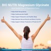 Bio Nutri Magnesium Glycinate For Improved Sleep Stress Anxiety Relief