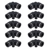 10pcs Pneumatic Connector Durable ABS Replaceable Practical Connecting Accessories for