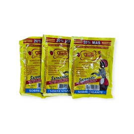 3-Pack Sibarita Sazonador Aji Panca sin Picante, Peruvian Seasoning Salt for Flavorful Dishes, (3x1.14Oz)