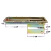 LS Engine Swap Conversion Low Profile Oil Pan, Zinc, 10