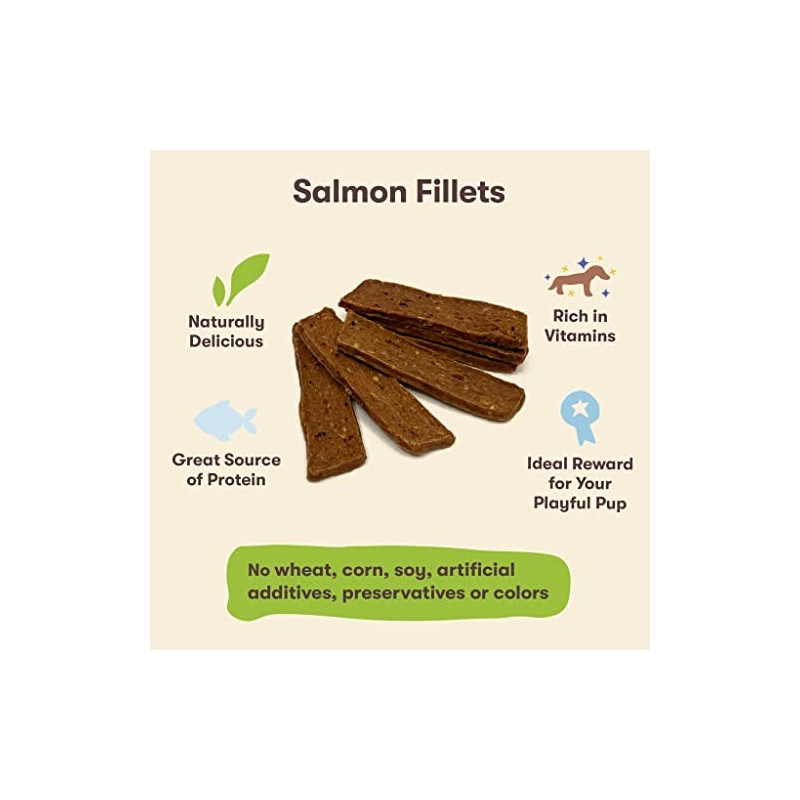 Pet 'n Shape Salmon Fillets, 16 oz - Healthy, Protein