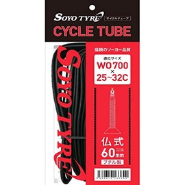 SOYO TYRE SOYO Tube 700x25-32c 60mm 96g Presta Valve