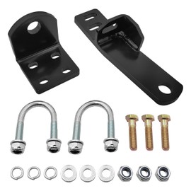 RBK24 Reflex Steering Stabilizer Mounting Bracket Kit Compatible with Roadmaster RM-RSSC Compatible with 1987-2024 Ford E250, 350, and 450 Based Motor Homes with OE Steering Damper