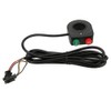 KIMISS Horn Headlight Switch Handlebar Replacement Part for E-Bike Light