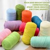 Elastic Fabric T Shirt Yarn for Crocheting，Beginner Crochet Yarns with