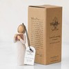 Willow Tree Hand-Painted Sculpted Ornament, Love of Learning