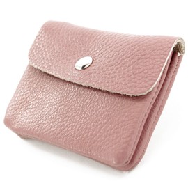 modamoda de P09 Italian Leather Women's Purse, Small, antique pink