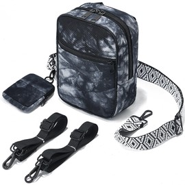 Convertible Crossbody Bag for Men/Women,Adjustable Waist/Shoulder/Backpack with 2/3 Strap,Everyday Essentials Carrier