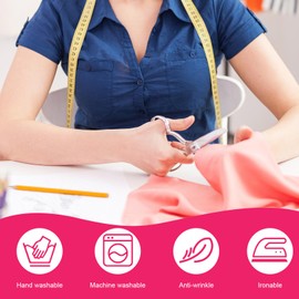 Pmueuff Fabric for Sewing, Pack of 30 Fabrics for Sewing, 20 cm x 25 cm, Cotton Fabric Squares Fabric Scraps for Sewing, Colourful, Children's Creative Patchwork Fabrics Fabric for DIY Crafts