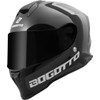 Bogotto H151 Solid Helmet (Black, XL)