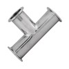 1 PCS Standard Stainless Steel Clamp Tee 3 Way Φ38*1.5