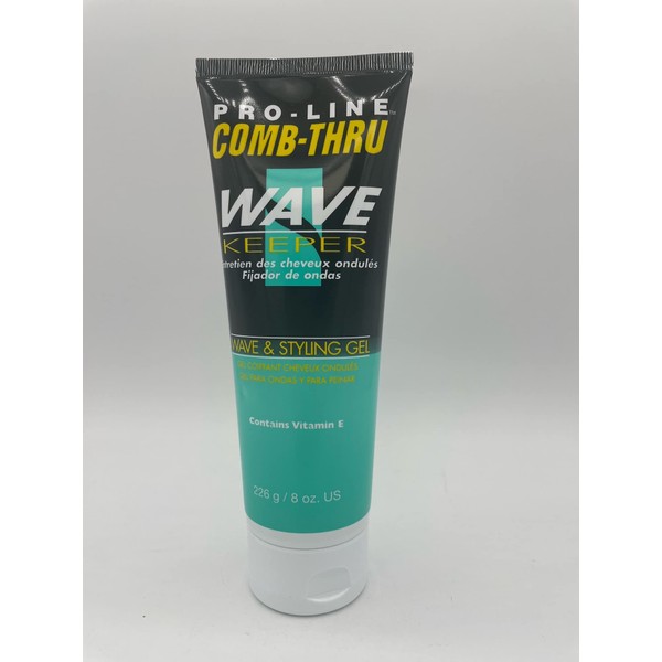 Pro-Line Comb Thru Wave Keeper Style Gel 8 oz. (3-Pack) with Free Nail File