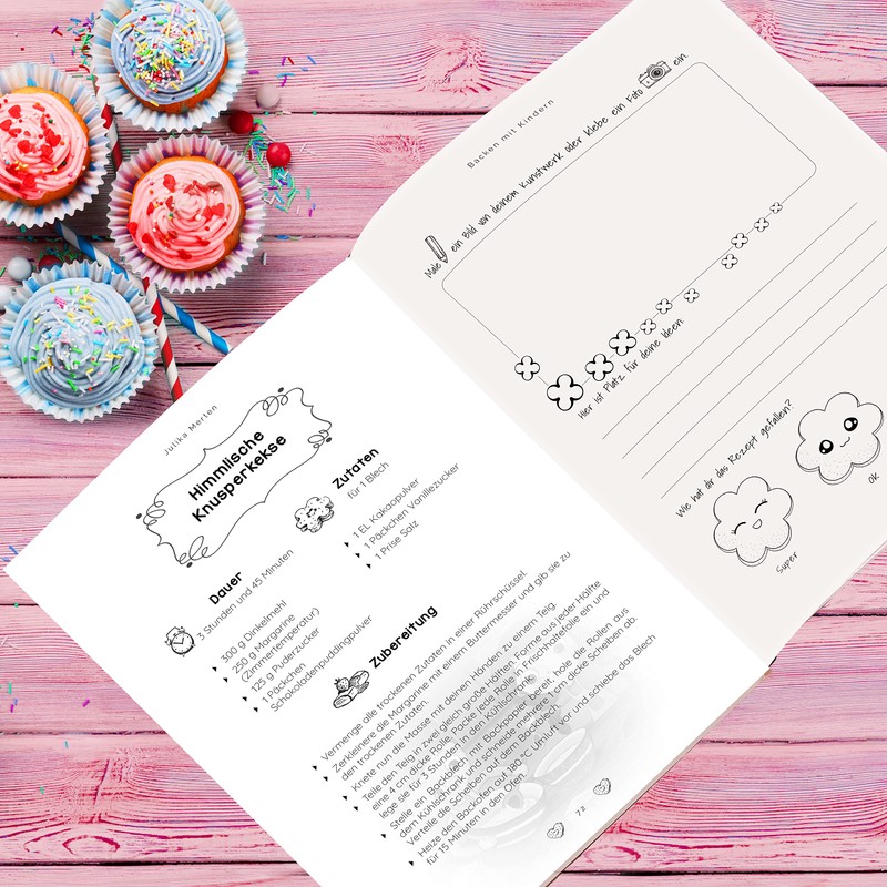 Backen mit Kindern: vegan