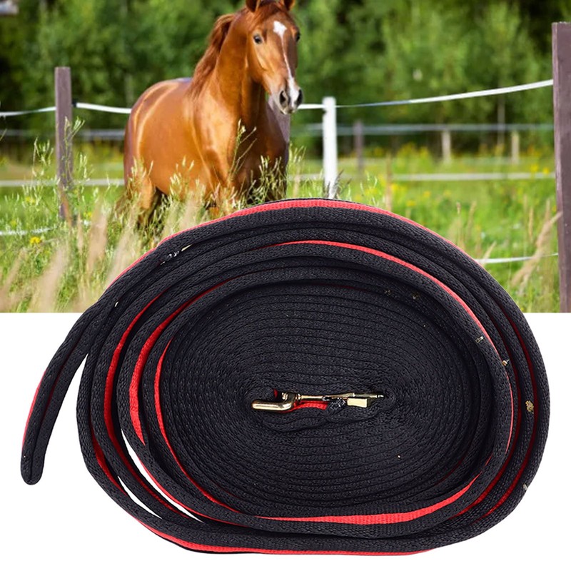 Horse Lunge Line with Snap Heavy Duty High Tensile Horse