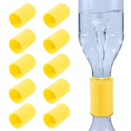 PAVIKE Tornado Vortex Bottle Tornado Toy Tornado Experiment Set of 10 Water Science Cyclone Experiment Tornado Bottle Tornado Maker Home School Cyclone Tube Learning Plastic