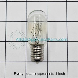 Allstar Appliance Parts WB25X10029 Microwave Incandescent Lamp