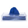 TRIXES Large Tissue Box Clear Acrylic