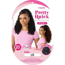 Outre Pretty Quick - Drawstring Pony - Sera (DR2/GOLDEN AMBER)