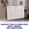 TV Moving Box Cushioning Supplies Set, Foam TV Cover &