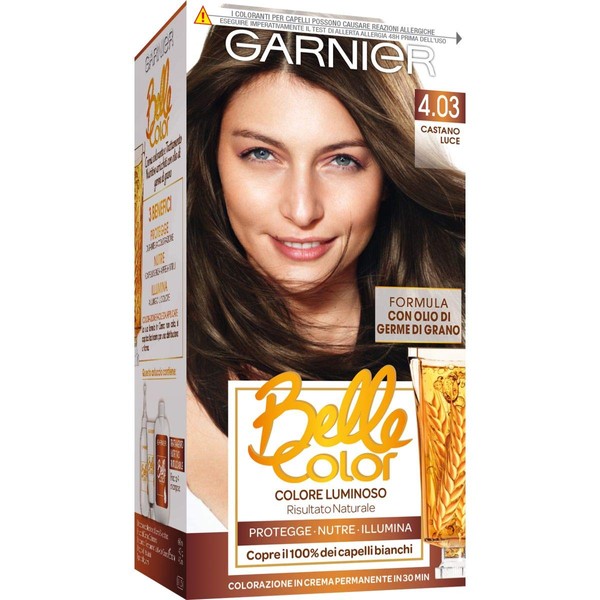 BELLE COLOR 4.03 castano luce hair colour