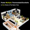 Doorbell Transformer 24V 40VA AC Power Supply Thermostat Power Adapter