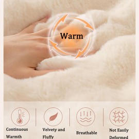 Thick Plush Faux Rabbit Fur Sofa Cover, Non-Slip Warm Soft Couch Covers 1 2 3 4-Seater, L Shape Sofa Covers Sofa slipcover, for Dogs and Pets Machine Washable Slipcover (Pink,90X180cm)