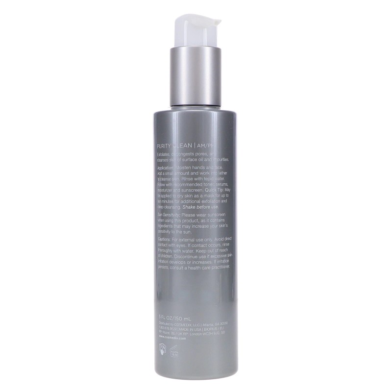 Cosmedix Purity Clean Exfoliating Cleanser 5 oz